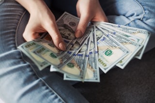 Settlement funds being counted